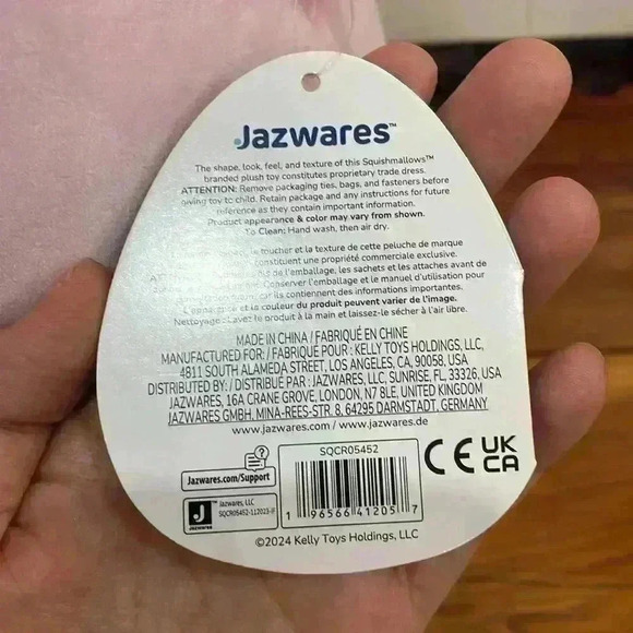 Squishmallows Peter Pink Pig With Bucket Hat & Tropical Drink Squish 16 Inch NWT - Picture 3 of 6